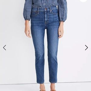Madewell Stovepipe Jeans in Antoine Wash